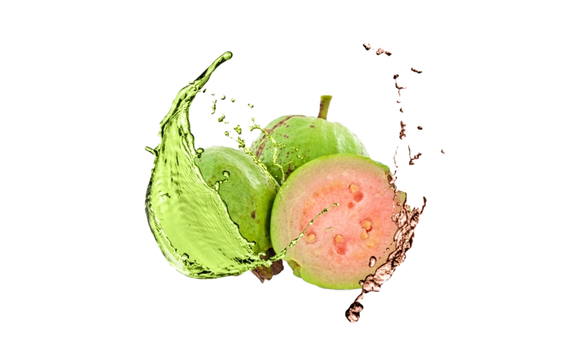 Sfondo immagine di Guava Splash PNG