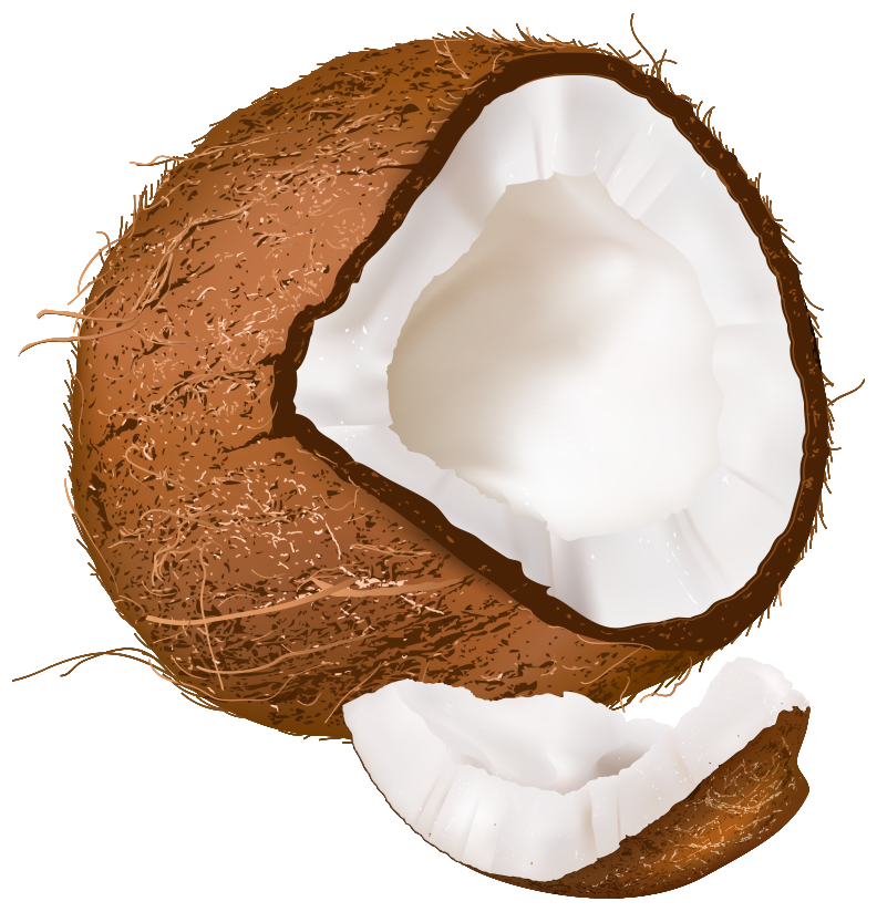 Setengah foto PNG Coconut