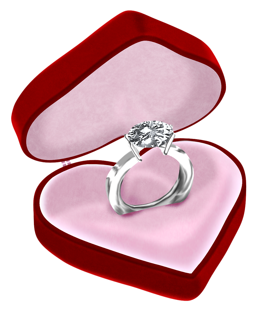 Heart Ring PNG Image Transparent Background