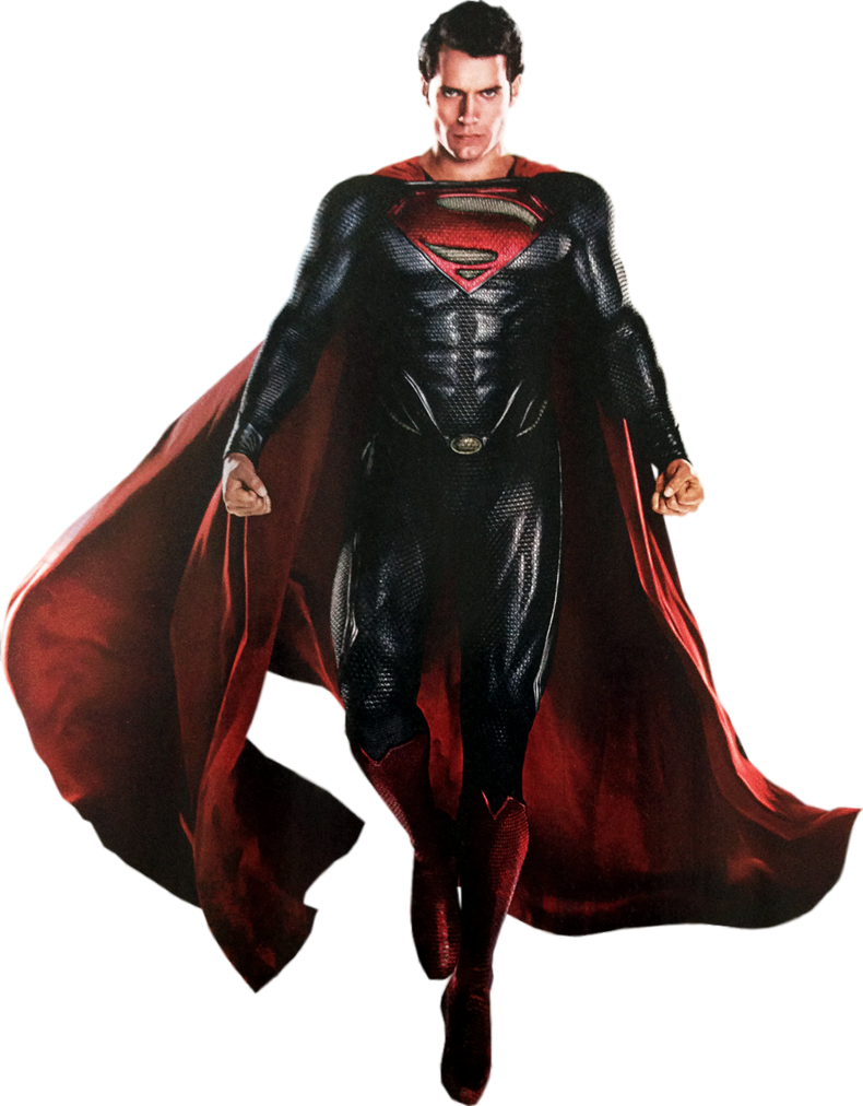 Henry Cavill Justice League Superman PNG High-Quality Image