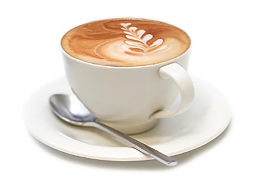 Italiaanse cappuccino latte PNG-Afbeelding