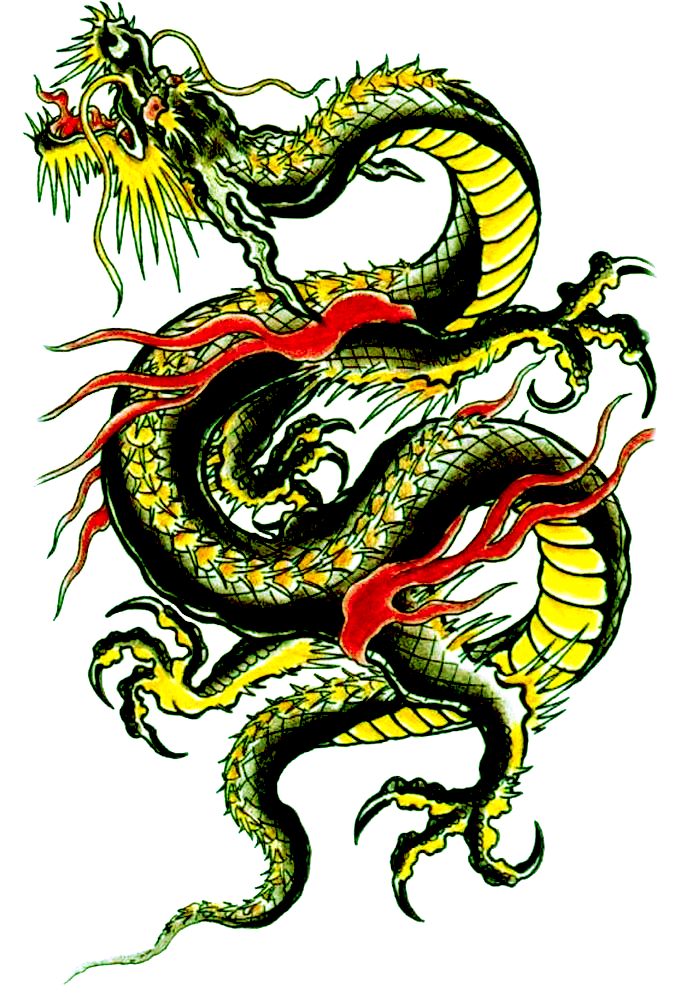 Imágenes Transparentes de dragón japonés