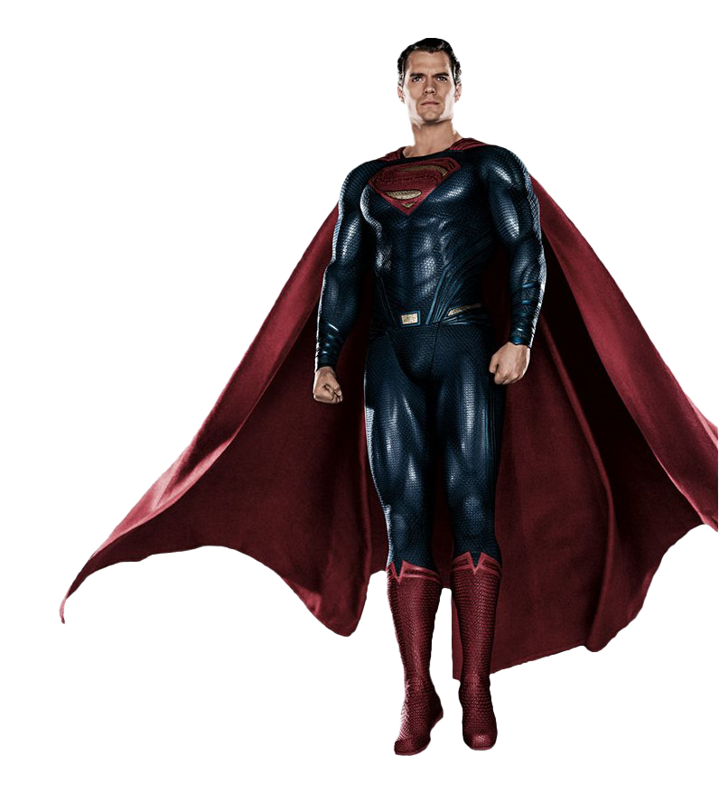 Justice League Superman PNG Transparentes Bild