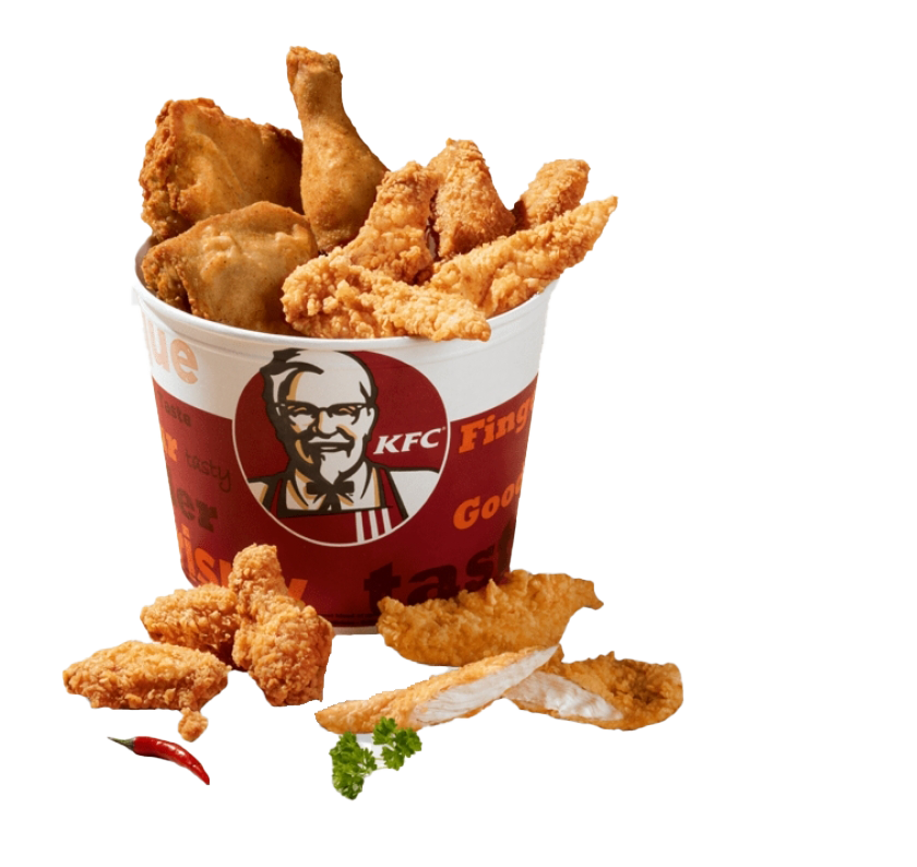 KFC الدجاج صورة شفافة