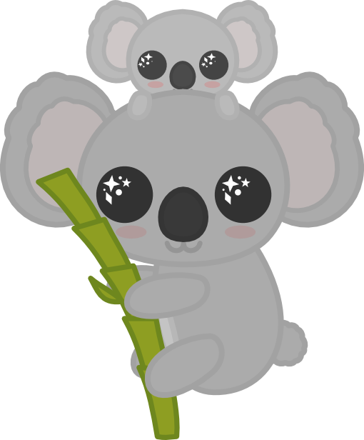 kawaii koala تحميل صورة PNG