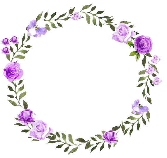 Lilac Wreath PNG Free Download