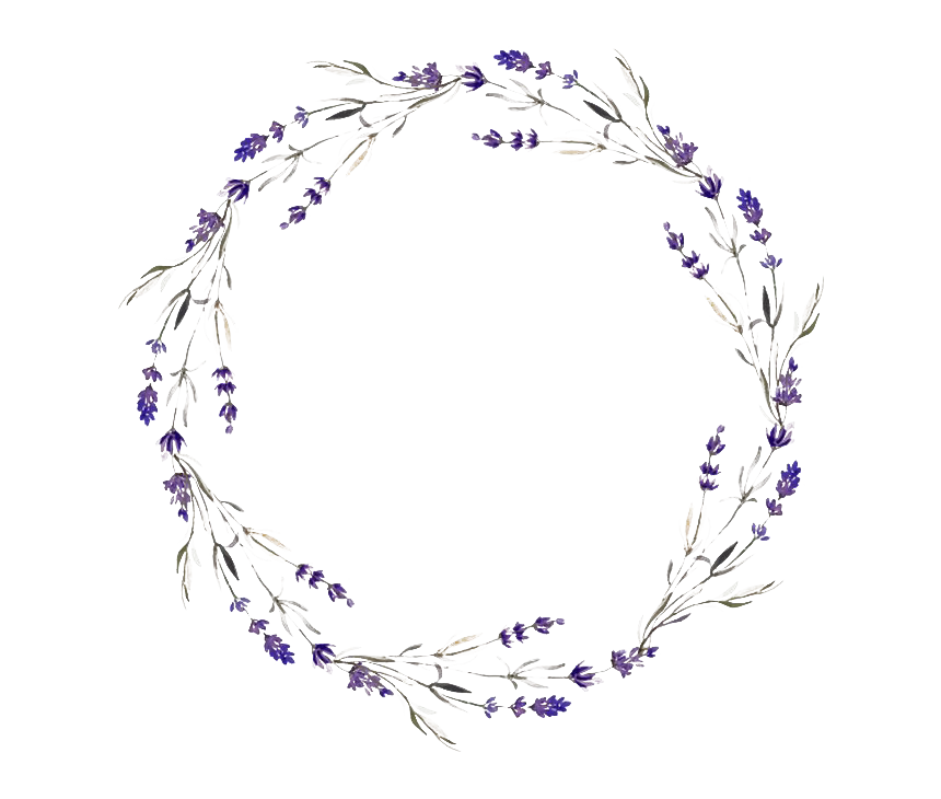 รูปภาพ PNG Lilac พวงหรีด