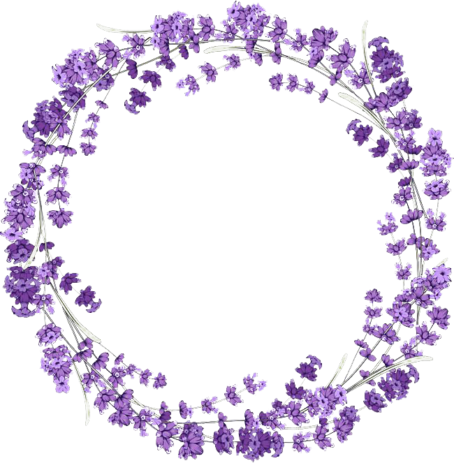 Lilac Wreath Transparent Image