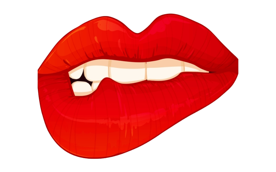 Lips Emoji Free PNG Image