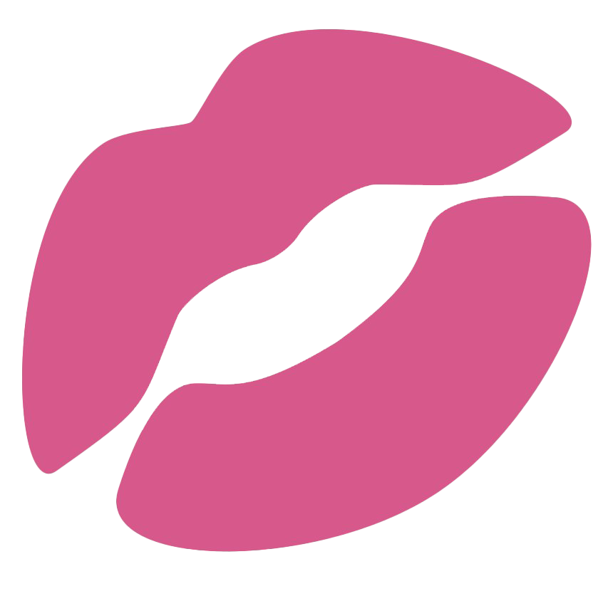 Bibir emoji PNG Gambar latar belakang