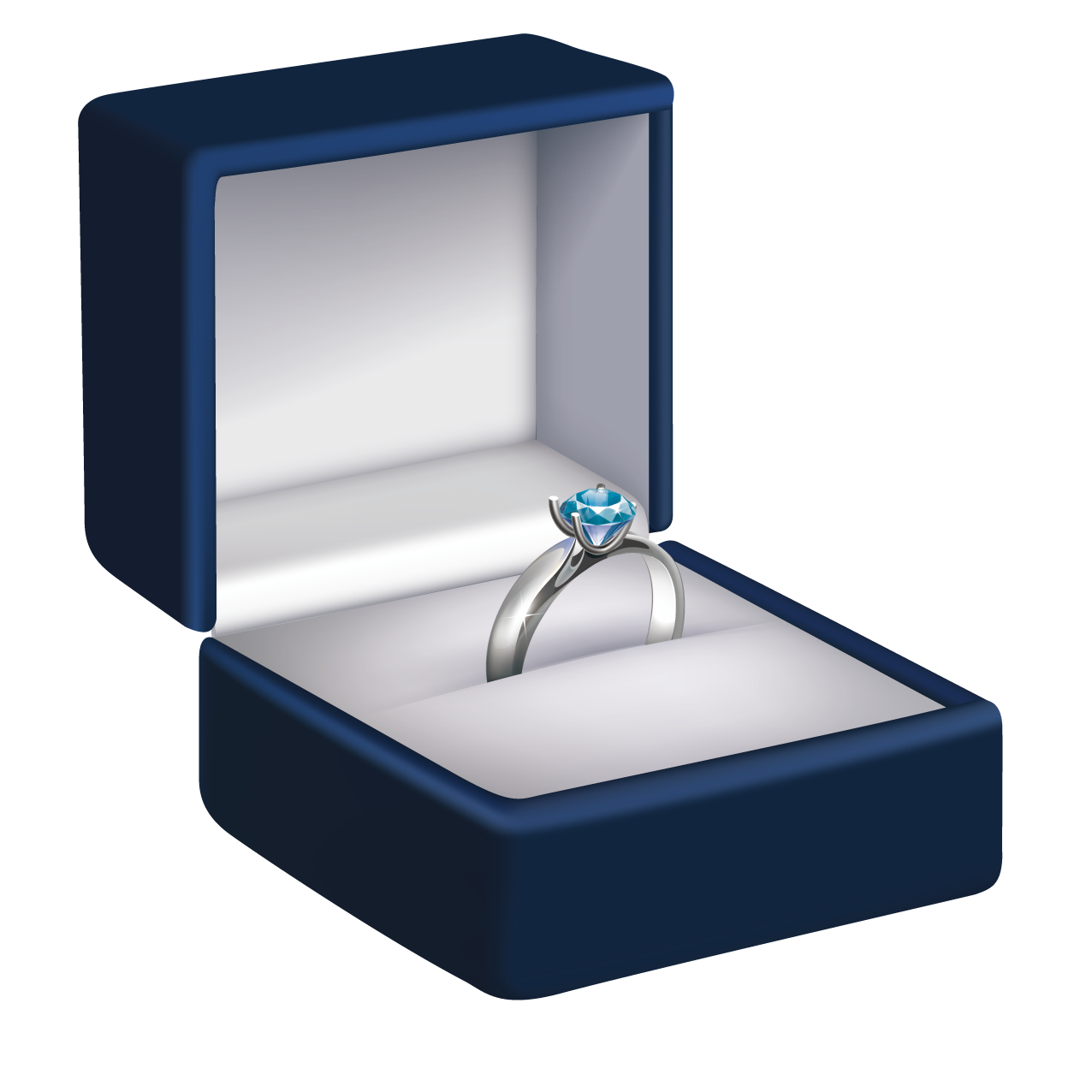 Love Diamond Ring PNG Gratis Download