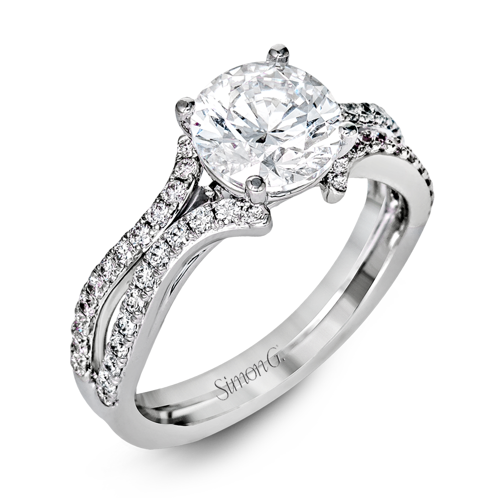 Love Diamond Ring PNG Image