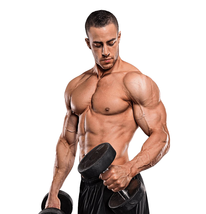 Mannelijke gym fitness PNG Afbeelding