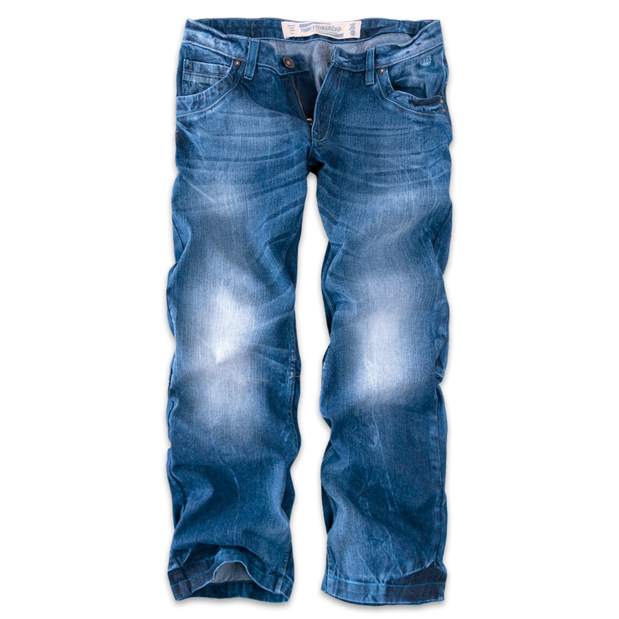 Männer Jeans Transparentes Bild