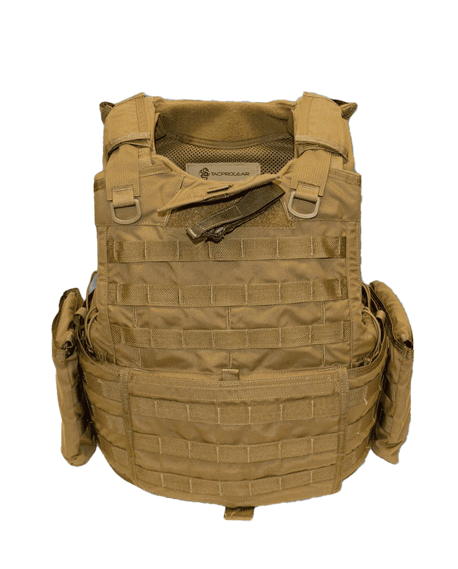 Military Bulletproof Vest PNG Background Image