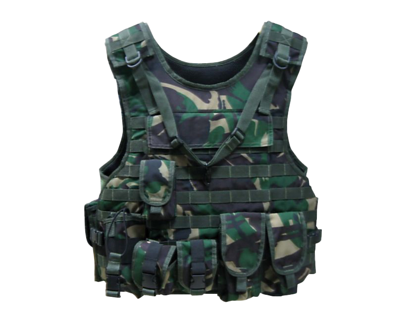 Military Bulletproof Vest PNG Image Background