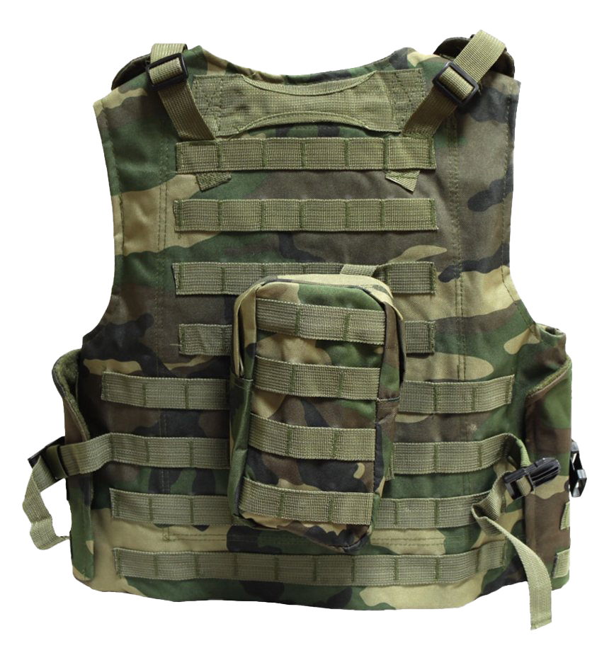 Military Bulletproof Vest PNG Transparent Image