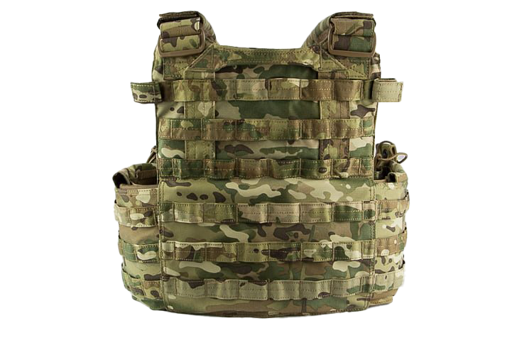 Military Bulletproof Vest Transparent