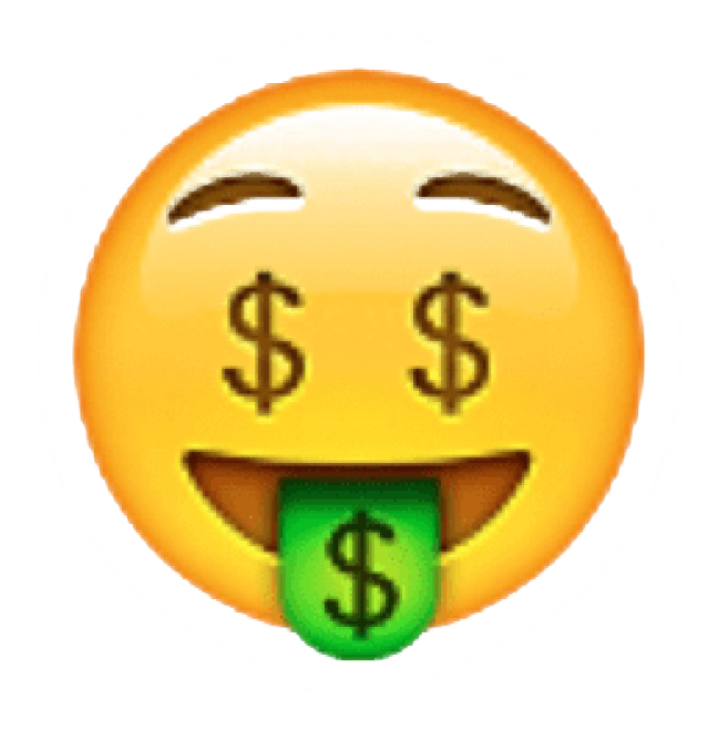 Money Emoji PNG Transparent Image