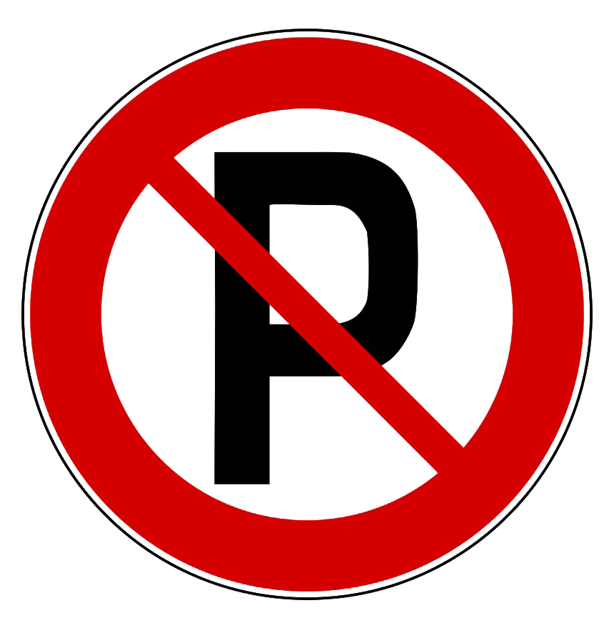 No Parking Download Transparent PNG Image