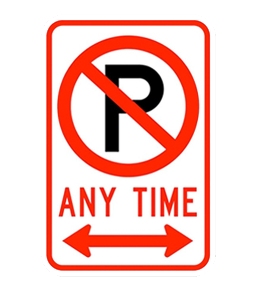No Parking Logo Free PNG Image