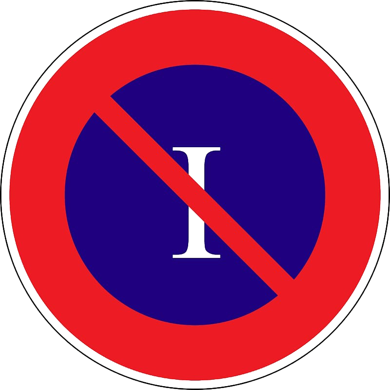 No Parking Logo Transparent Image
