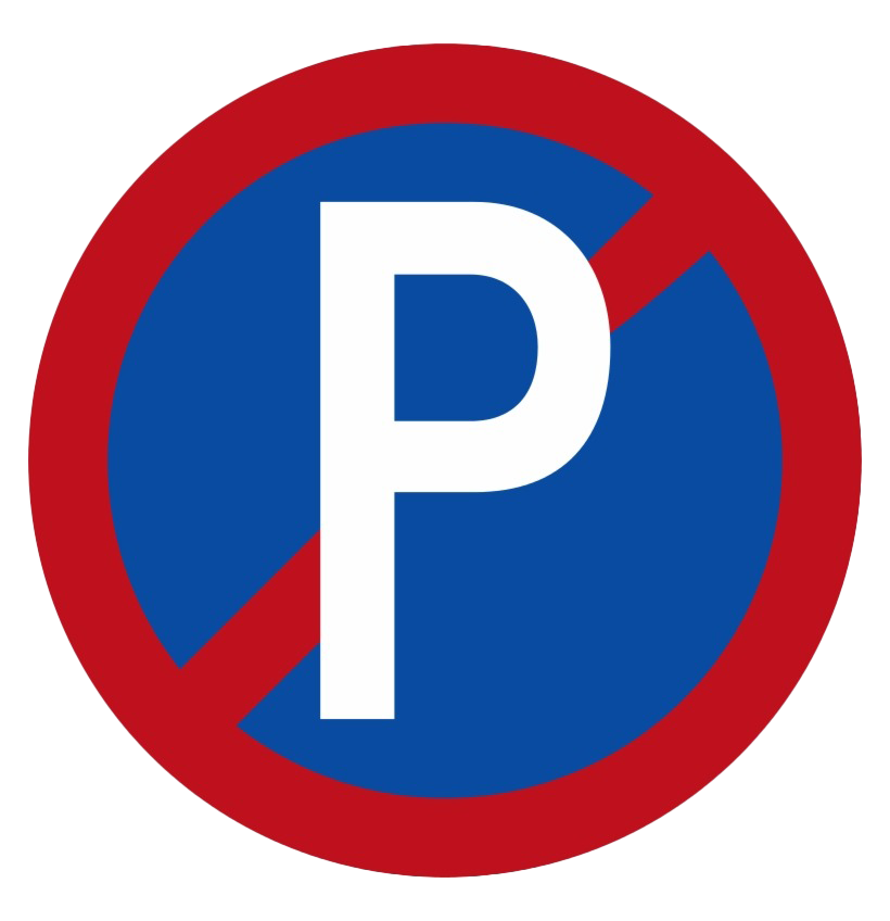 No Parking PNG Background Image