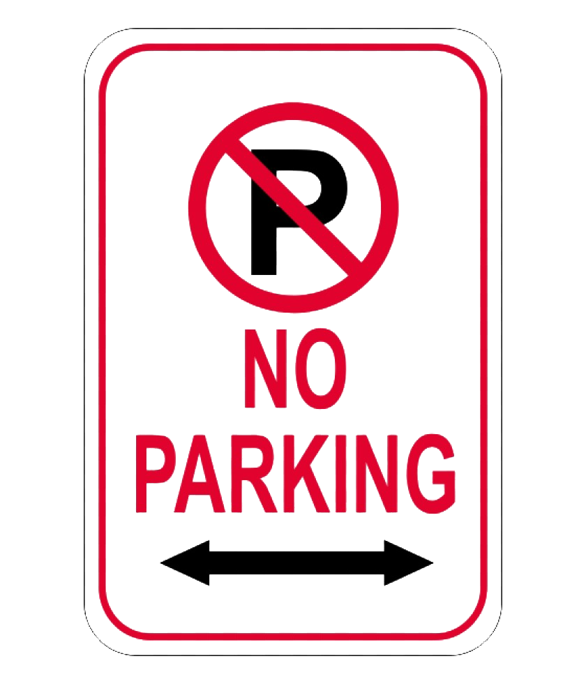No Parking PNG Image Transparent