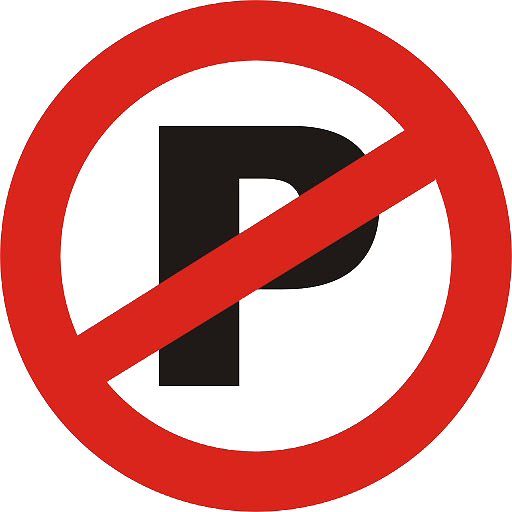 No Parking PNG Transparent Image