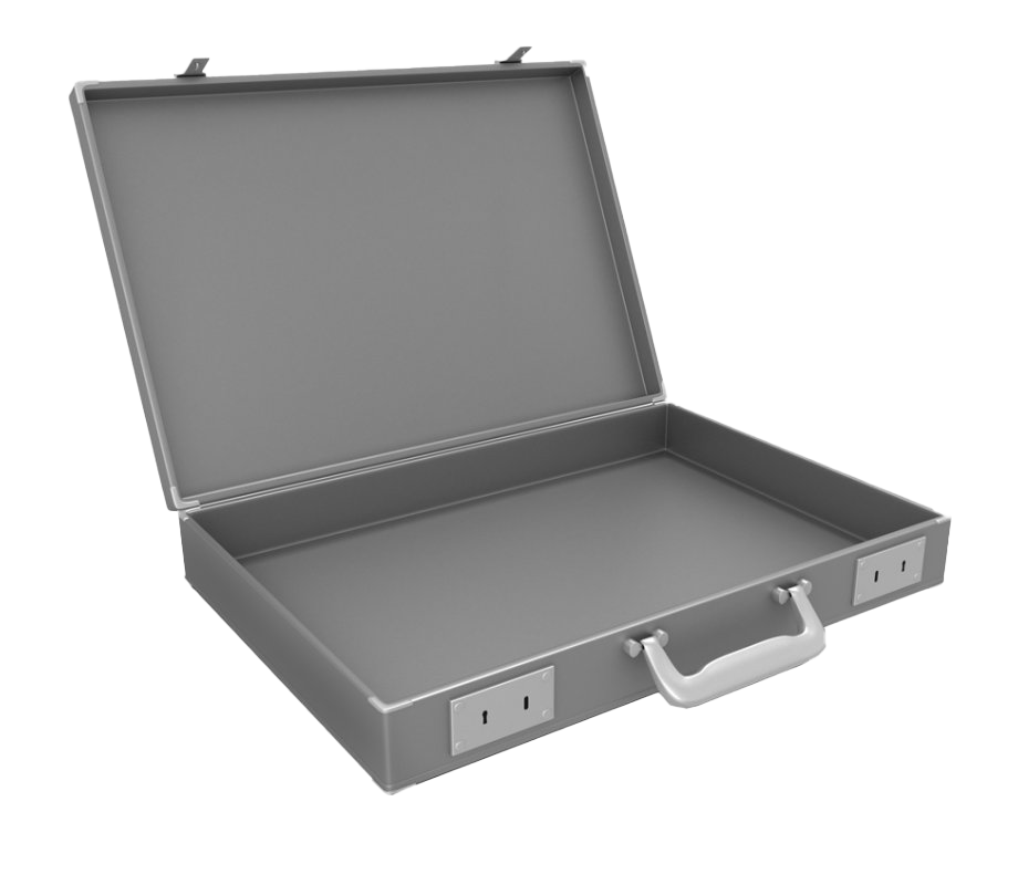 Open Suitcase PNG Image