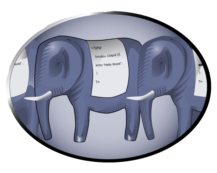 PHP слон логотип PNG Image