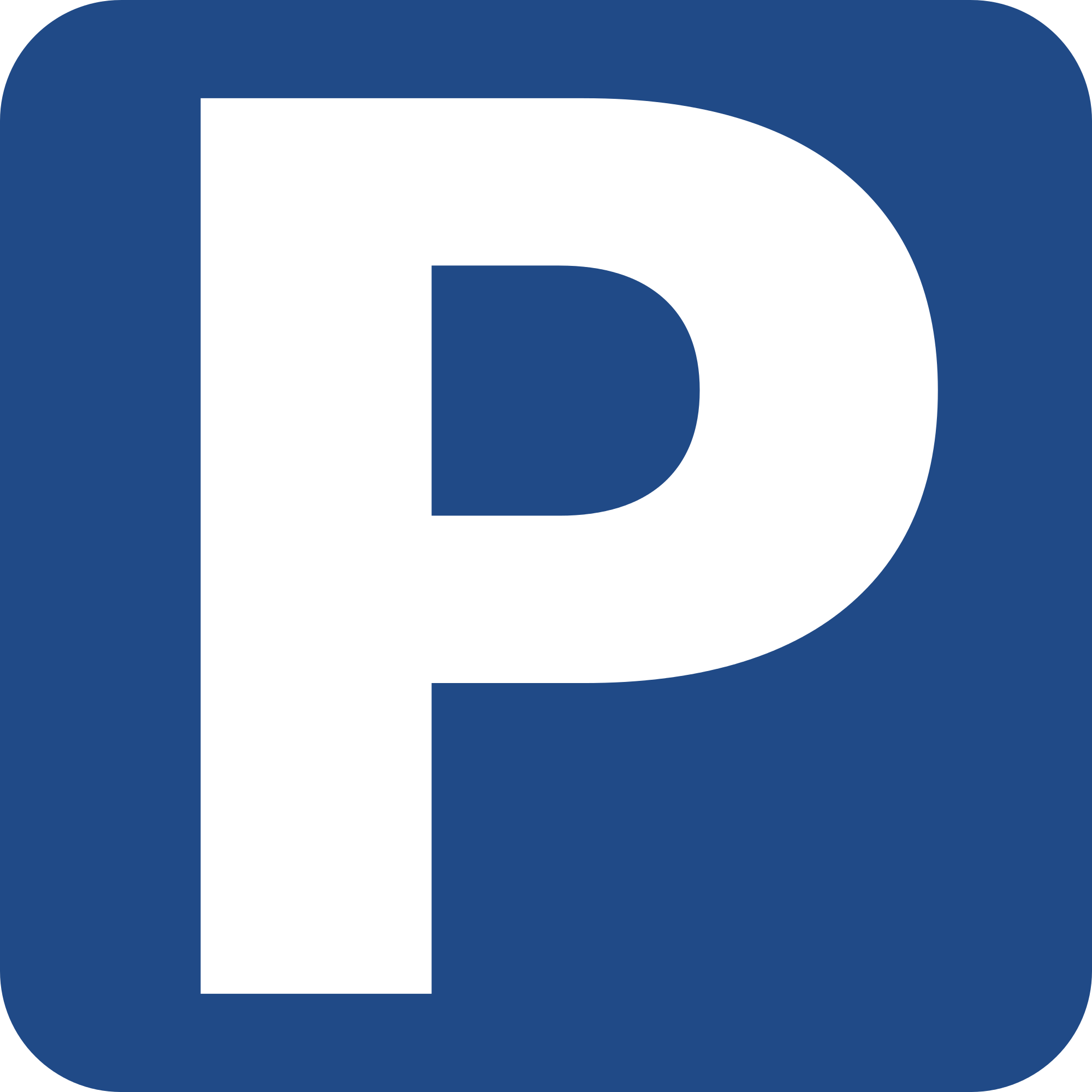 Parkenzeichen PNG-Bild