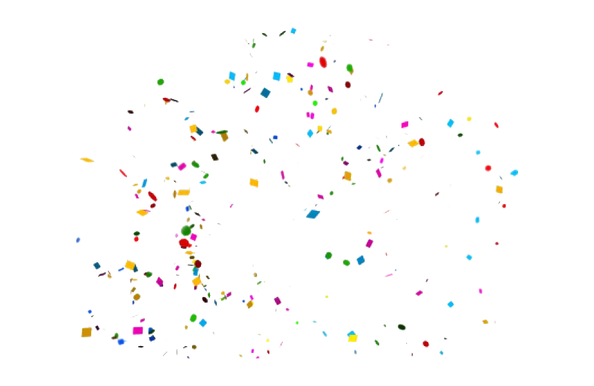 Party Confetti PNG Image Background | PNG Arts