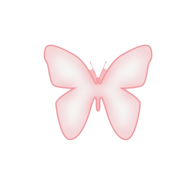 Roze vlinder Gratis PNG-Afbeelding