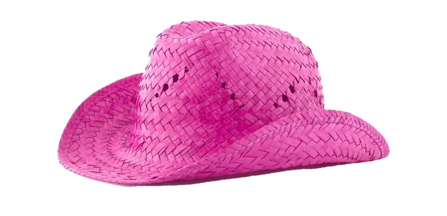 Pink cowboy hat PNG descargar imagen
