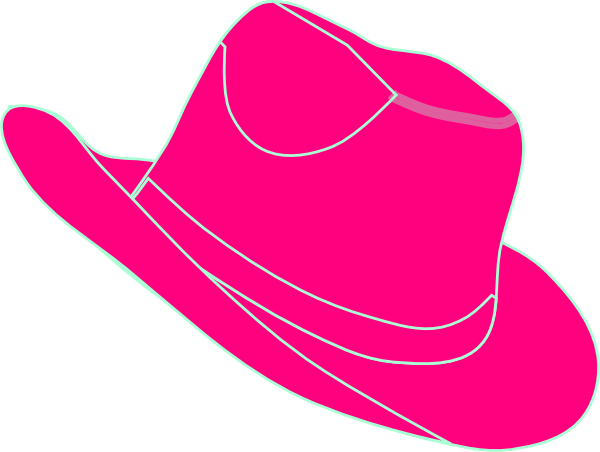 Pink Cowboy Hat PNG Image