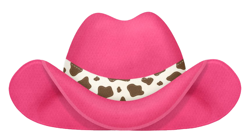 Chapéu de cowboy rosa PNG Pic