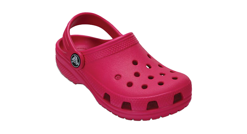 Gambar pink crocs PNG