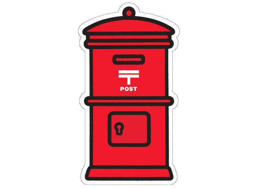 Post Box PNG Background Image