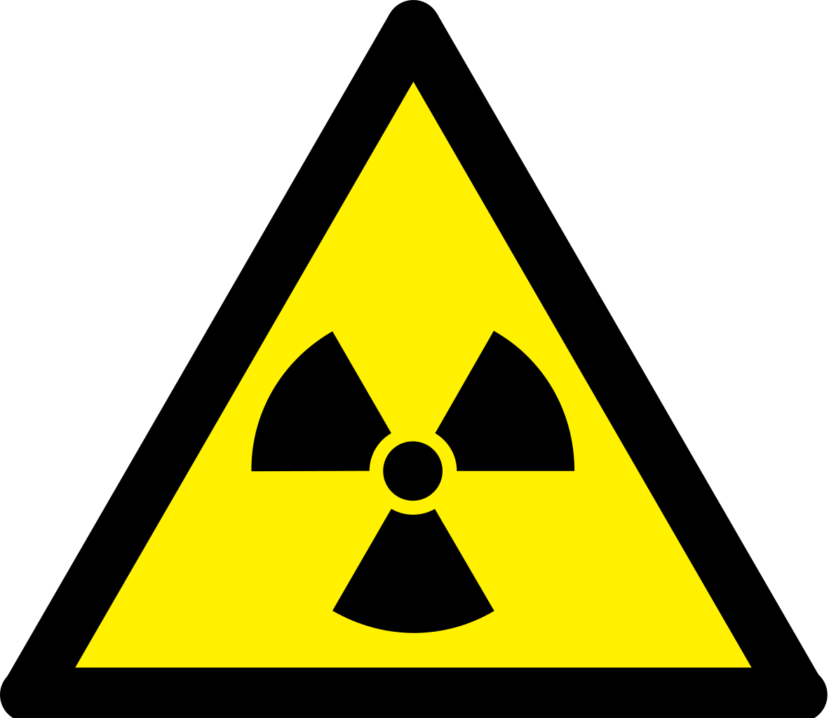 Radiation Symbol PNG Background Image