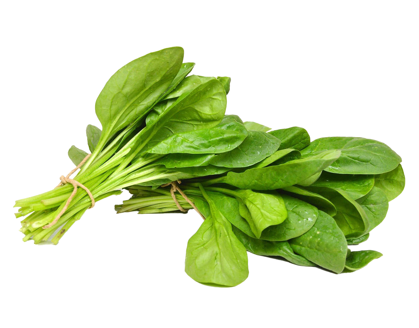 Raw Spinach Transparent