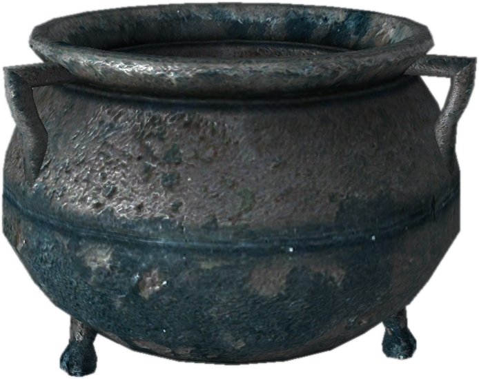 Real Cauldron PNG Transparent Image