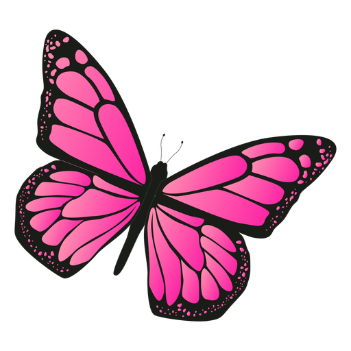 Real Pink Butterfly PNG Transparent Image