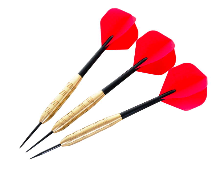 Red Darts Arrow PNG Download Image