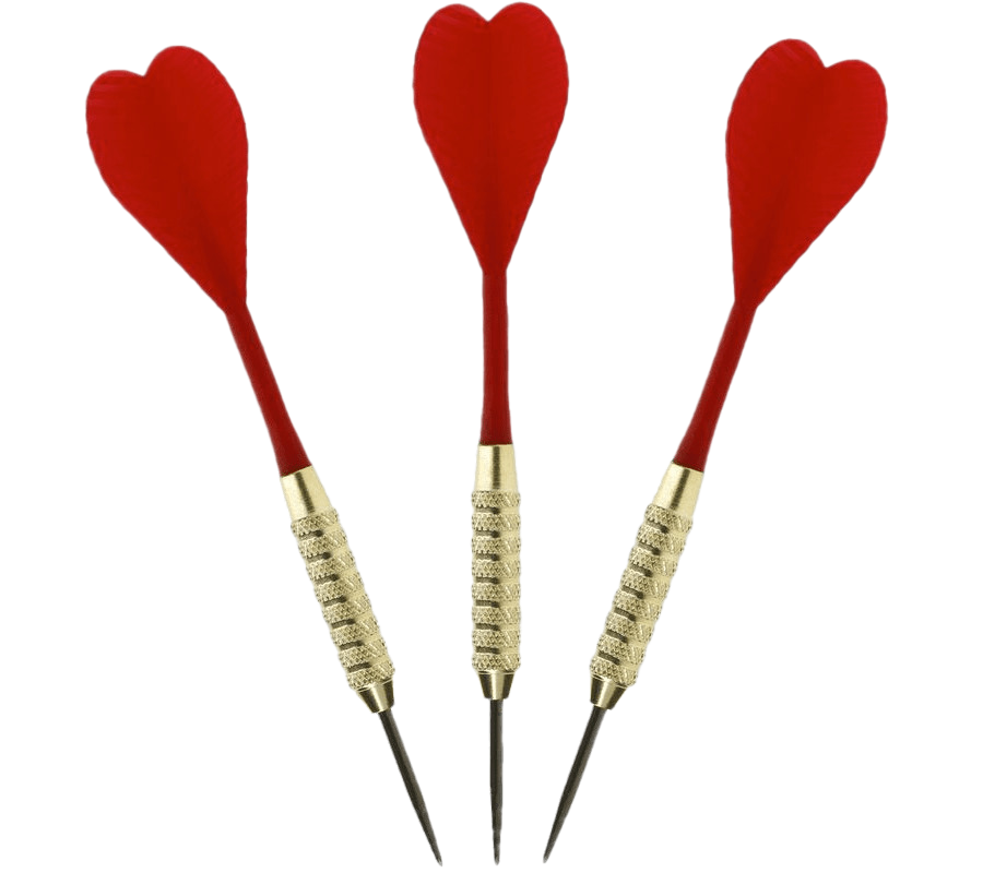 Red Darts Arrow PNG High-Quality Image