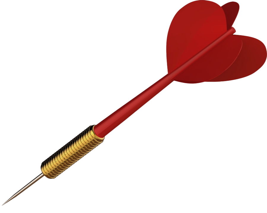 Red Darts Arrow PNG Photo