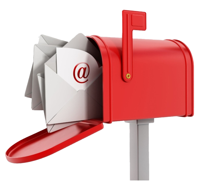 Rode mailbox PNG Download Afbeelding