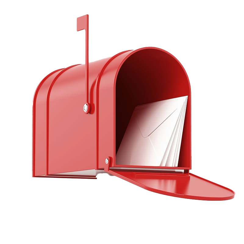 Rode mailbox PNG Gratis Download