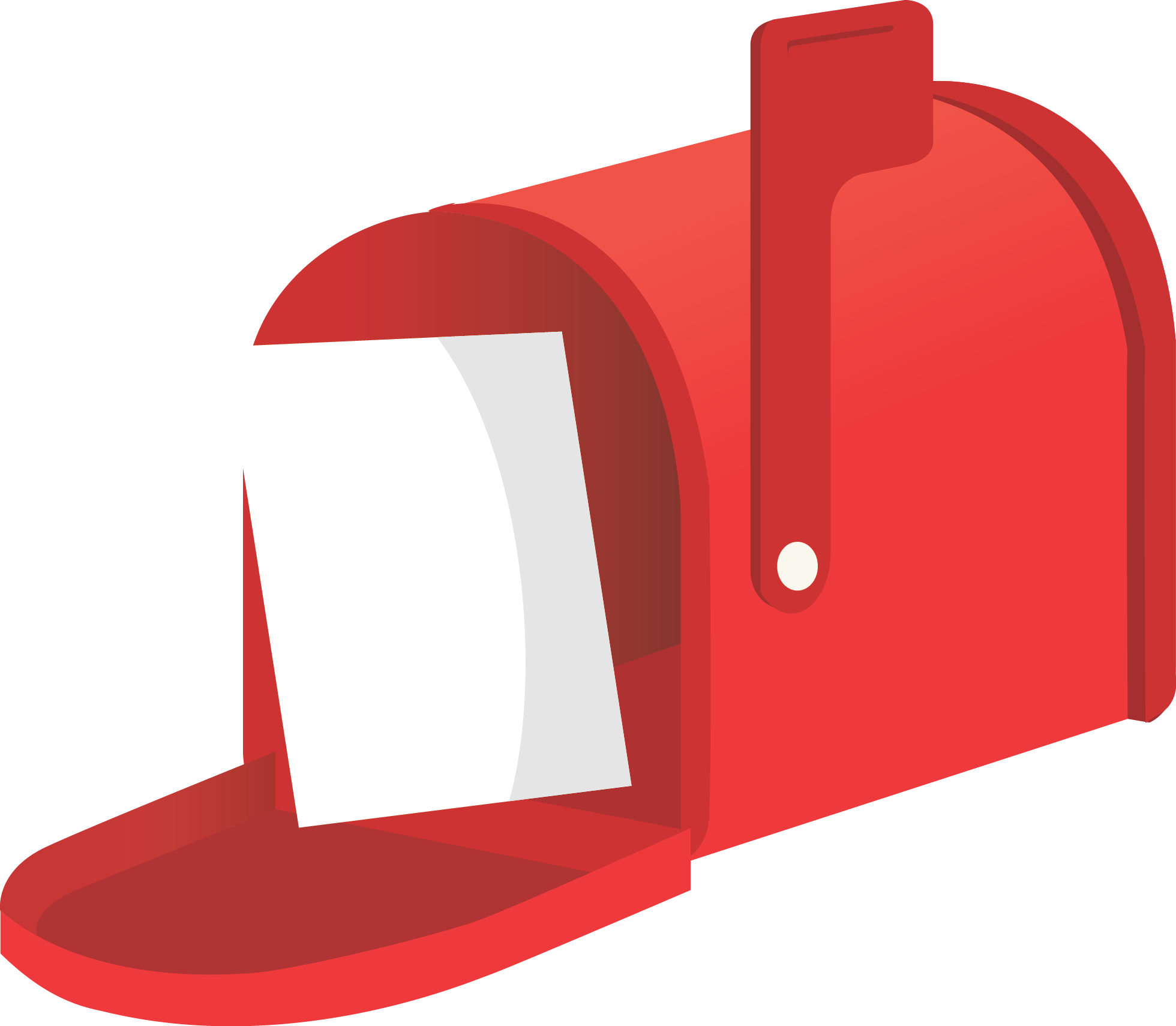 Red Mailbox PNG Pic