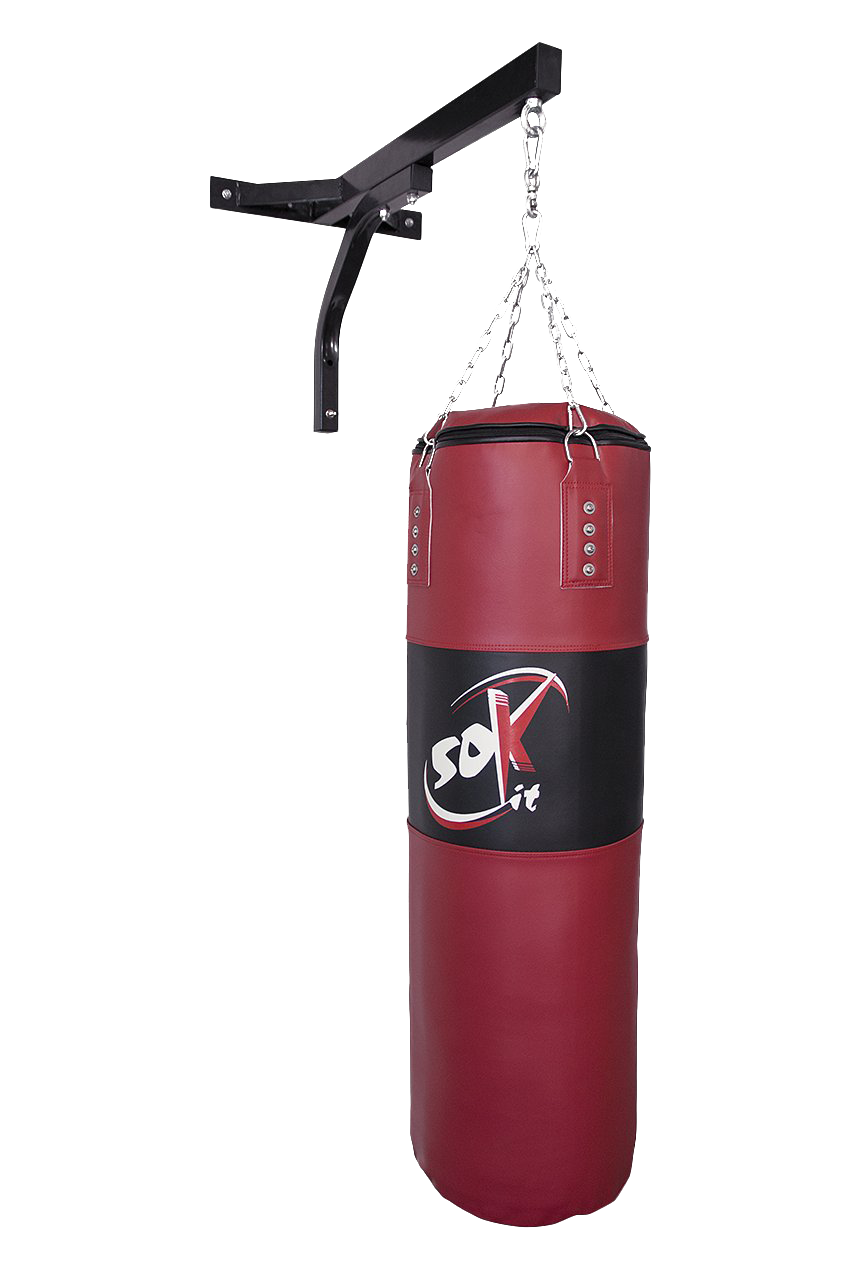 Red Punching Bag PNG Image Background